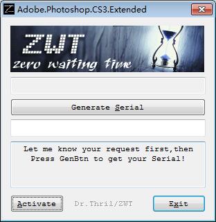AdobePhotoshopCS3注册机下载,photoshop10.0注册机下载