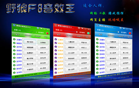 野狼F8音效王