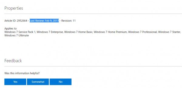 微软面向Win7/Win8发布两款遥测更新