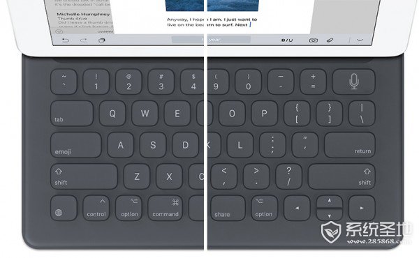 新版iPad Pro键盘曝光 添加emoji按键和分享按键