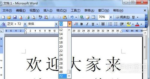 Word字体放大图文教程,Word怎么放大字体