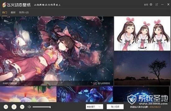 飞火动态壁纸官方版 v1.0.6.5