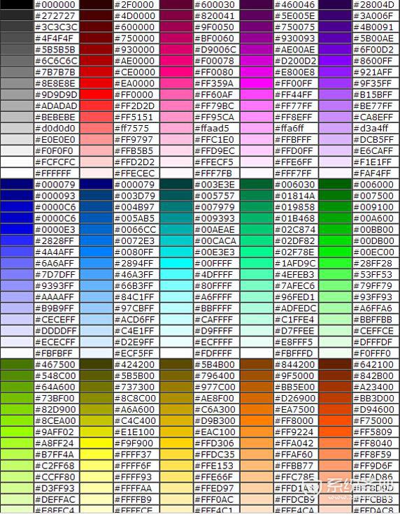 球球大作战名字颜色代码大全