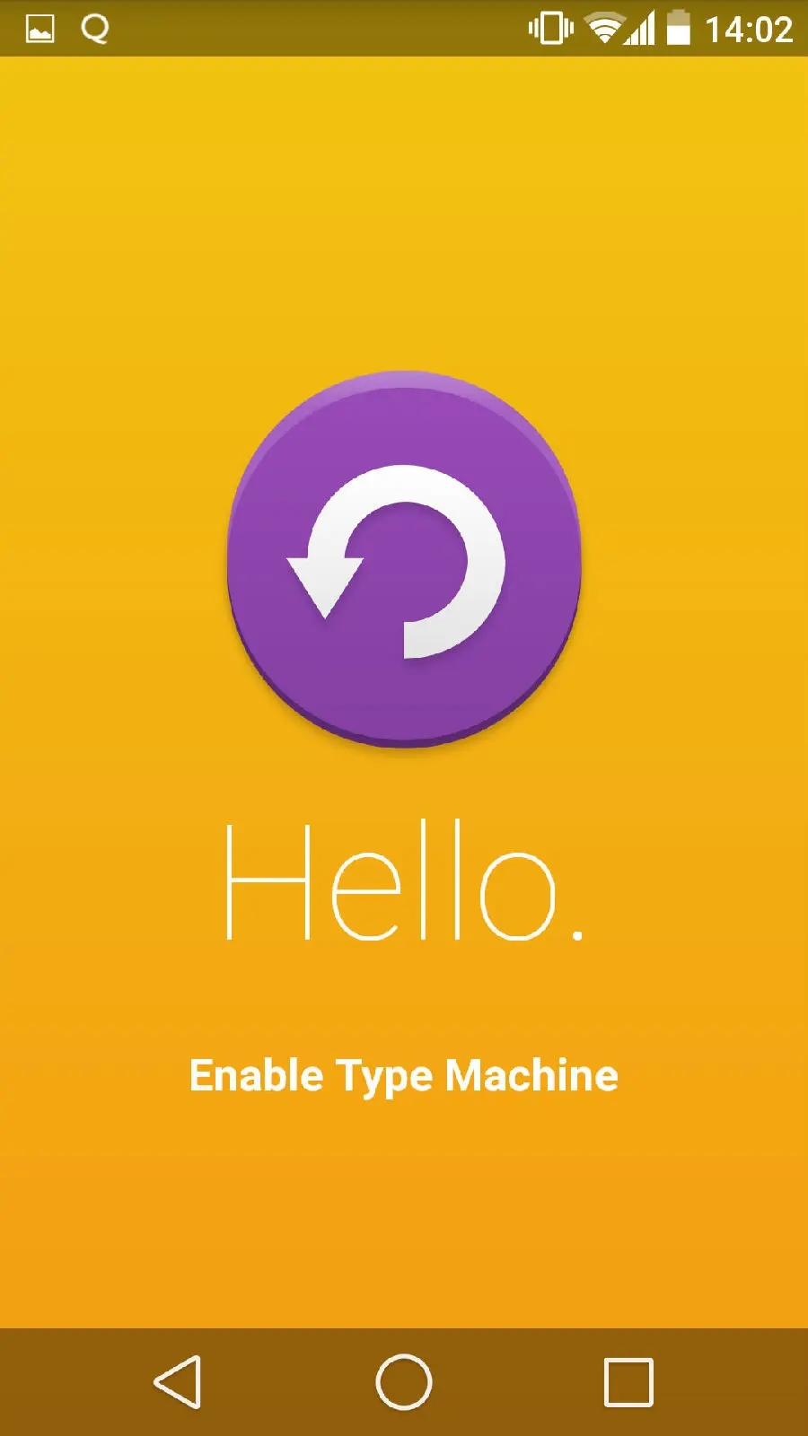 Type Machine