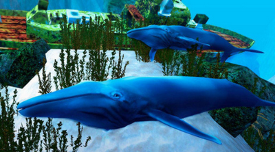 深海蓝鲸模拟