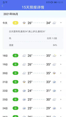 趣味天气预报安卓版截图2