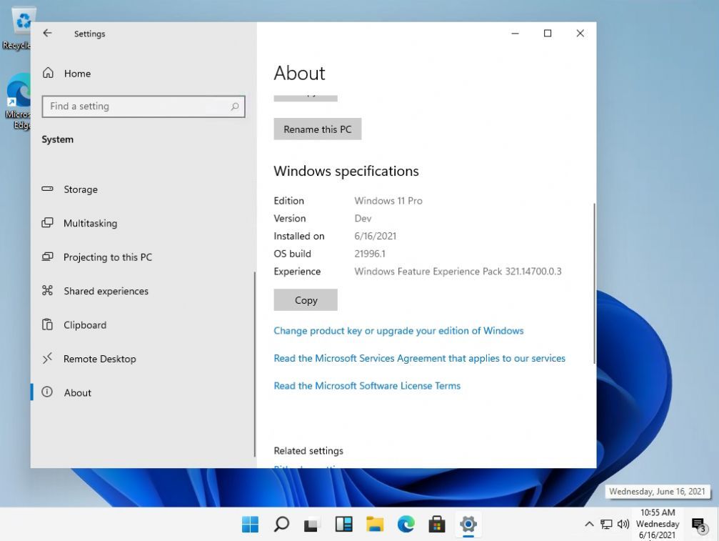 windows11预览版截图2