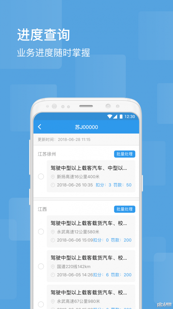智行违章处理网页版截图4