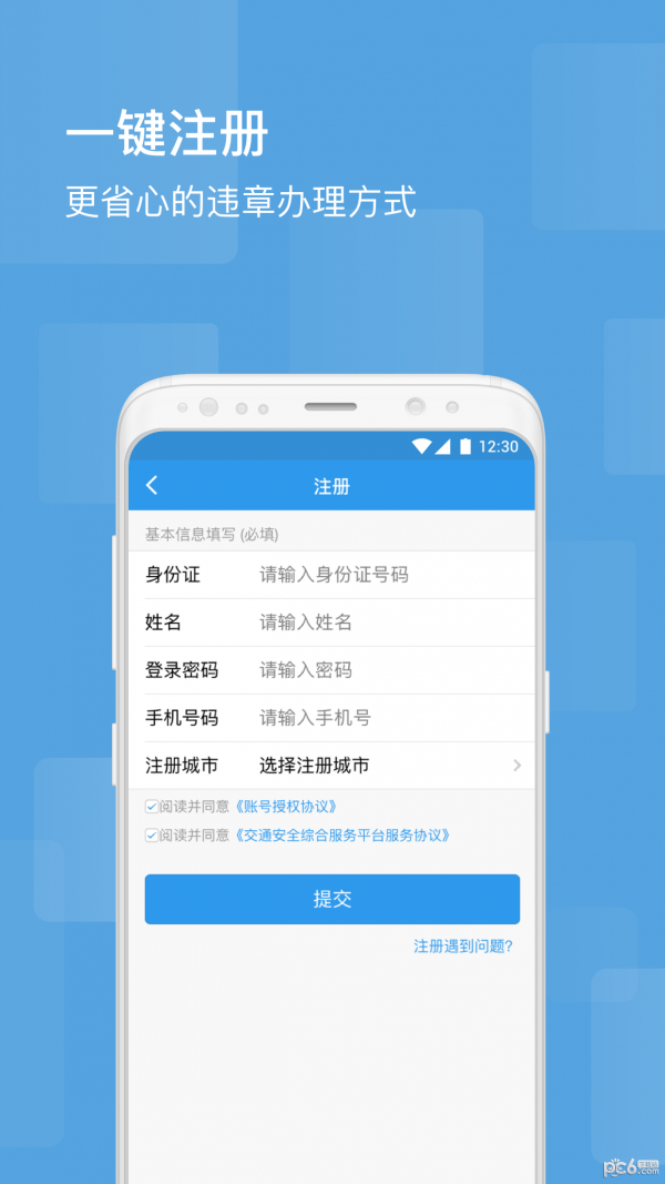 智行违章处理网页版截图3