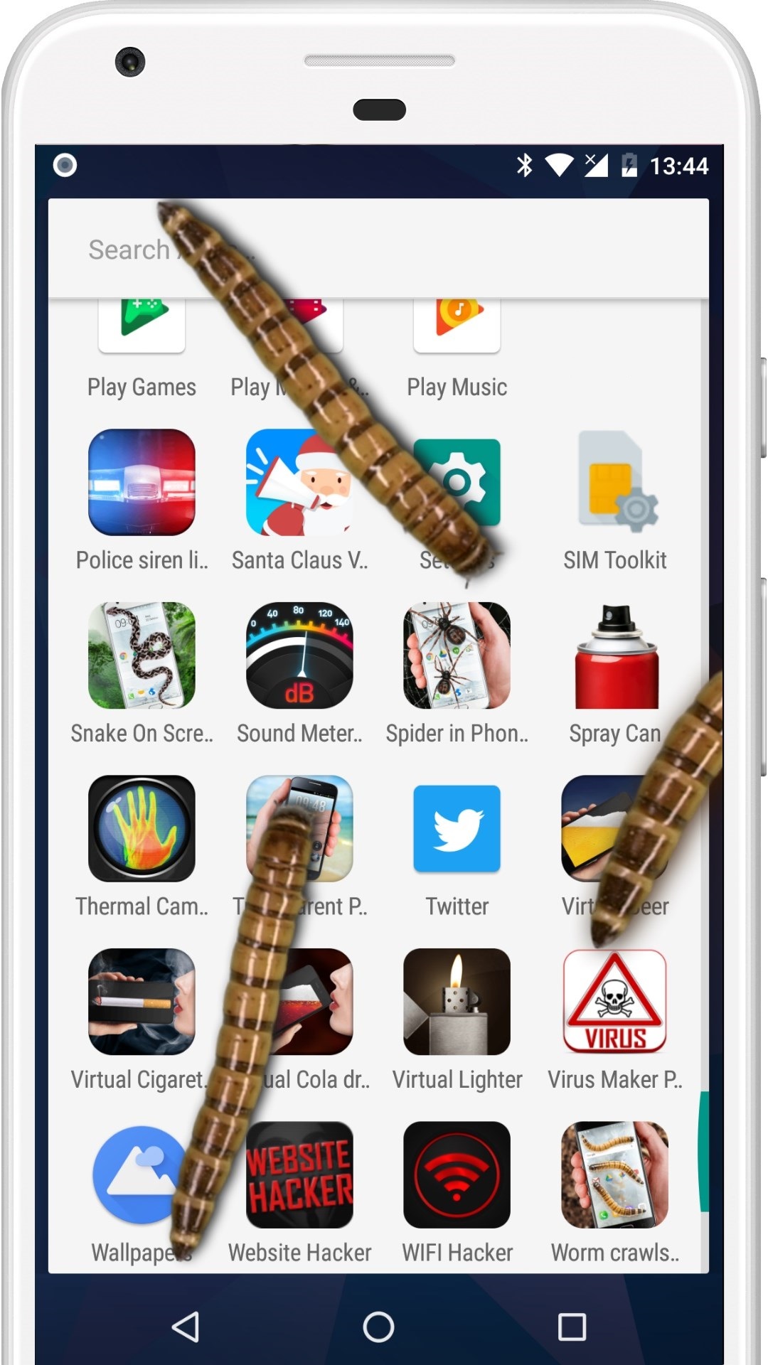 蠕虫在屏幕上网页版截图2