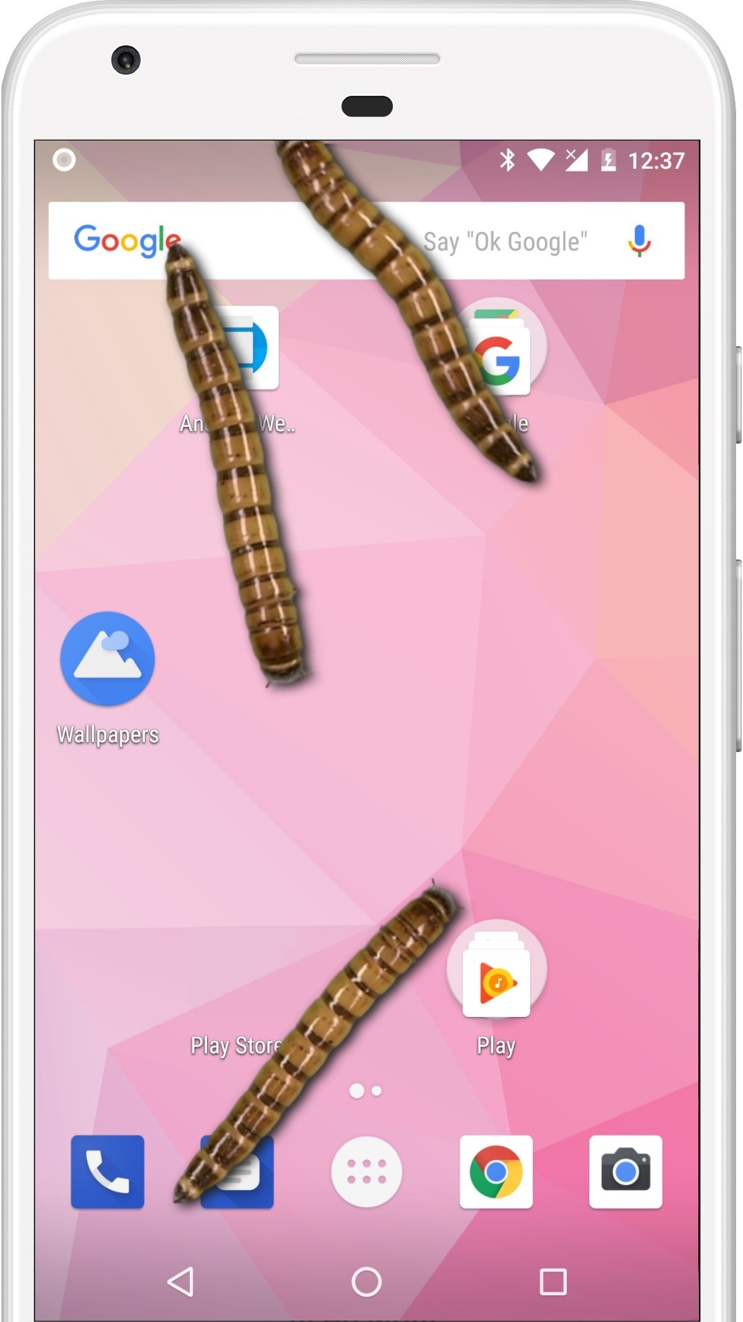 蠕虫在屏幕上网页版截图4