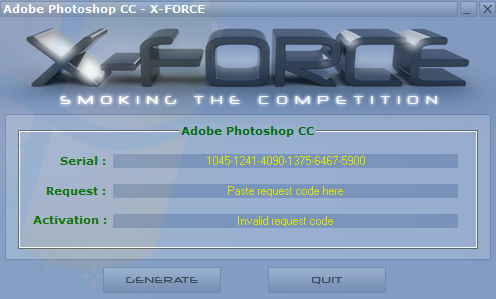 Adobe photoshop CC注册机